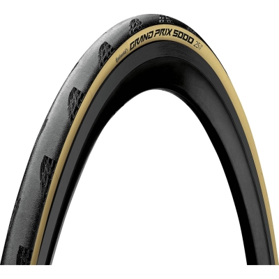 Continental Pneu Gp 5000 700X28 Flancs Beige 28-622 Black