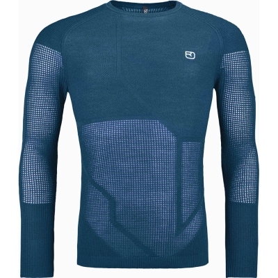 Ortovox Merino Thermovent Long Sleeve Men Blue