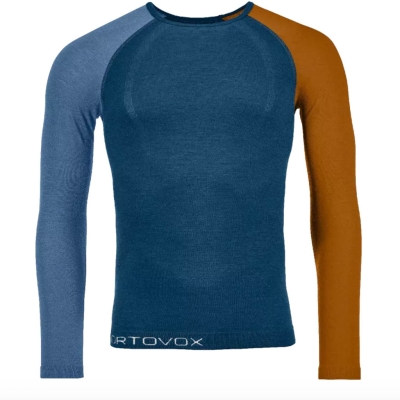 Ortovox 120 Comp Light Long Sleeve Mann Blau