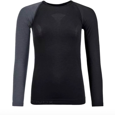 Ortovox 120 Comp Light Long Sleeve Woman Black