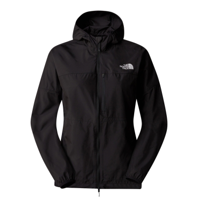 The North Face Higher Run Wind Jacket Frau Schwarz