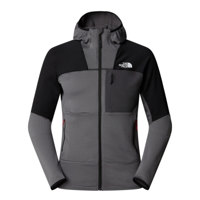 The North Face Stormgap Powergrid Hoodie Mannen Grijs