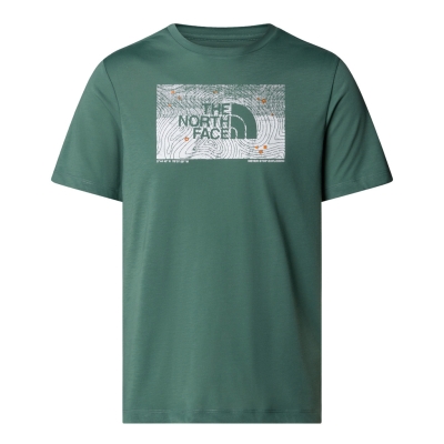 The North Face Foundation Abstract Graphic Tee Men Green