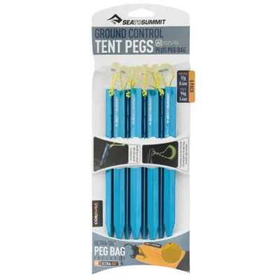 Sea To Summit Pack De 6 Sardines Pour Tente Blue
