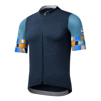 Dotout Tiger Jersey melange dark blue Men