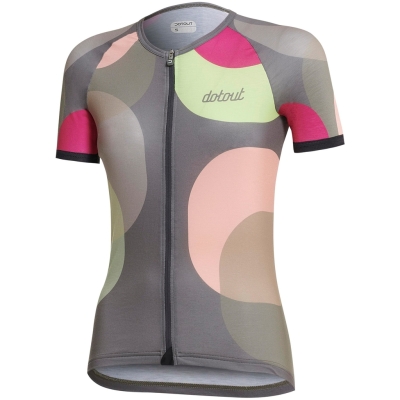 Dotout Camou W Jersey green Frau Grau