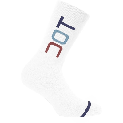 Dotout Duo sock blanc multicouleur Men Multicoloured