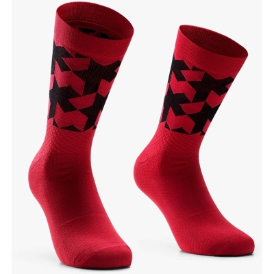 Assos Monogram Socks EVO Katana Red Men Red