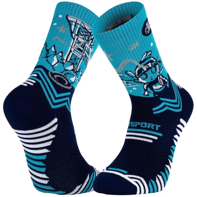 BV Sport Socquette Trail Collector "Dbdb" Night Fever Bleu