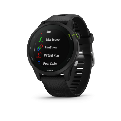 Garmin Forerunner 255 Music Noire Noir