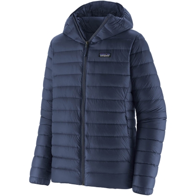 Patagonia Down Sweater Hoodie Men Navy blue