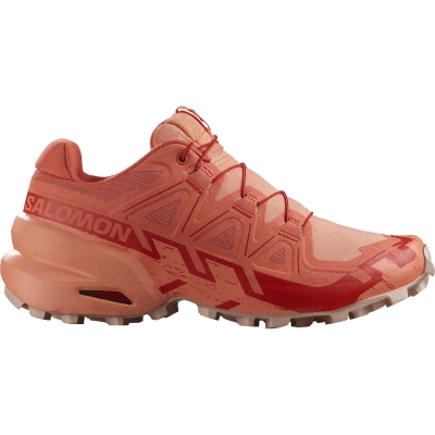 Salomon Speedcross 6 Mujer Rojo