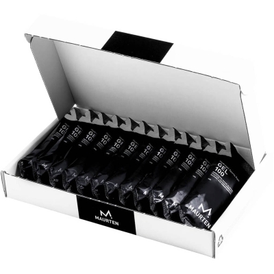 Maurten GEL 100 - Boîte de 12 gels Black
