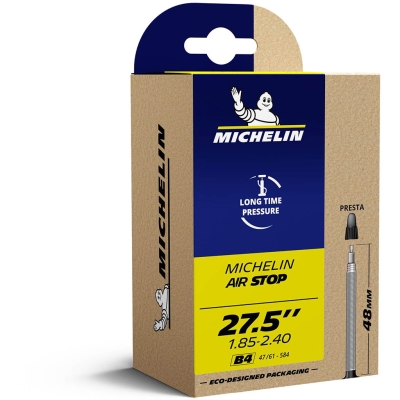 Michelin B4 AIRSTOP 27.5x1.85-2.40 VALVE PRESTA 48mm (47-61/584) Schwarz
