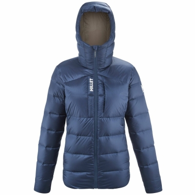 Millet Kamet Pro Down Hoodie Femenino Azul