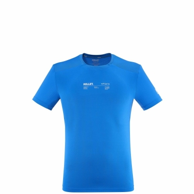 Millet Intense Tee-Shirt Short Sleeve Homme Bleu