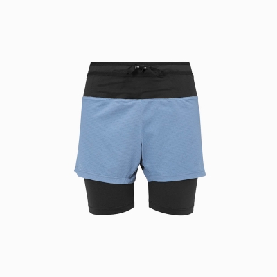 Millet Intense 2In1 Short Woman Blue