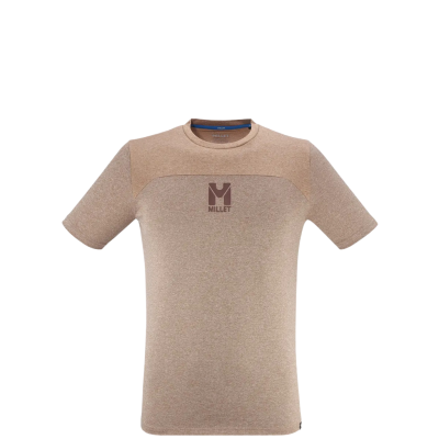 Millet Seneca Heather T-Shirt Short Sleeve Men Brown
