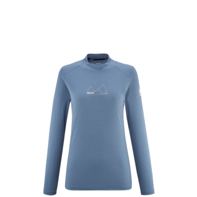 Millet Kamet T-Shirt Long Sleeve Frau Blau