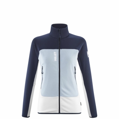 Millet Fusion Grid Jacket Femme Bleu