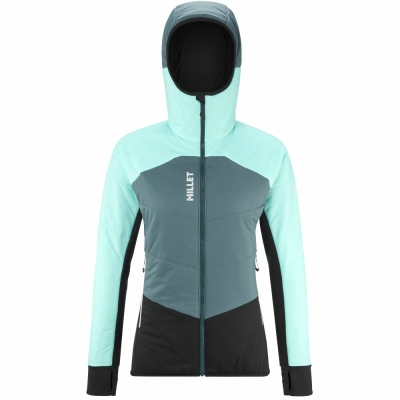 Millet White Primaloft Hoodie Femminile 