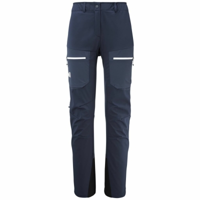 Millet White Shield Pant Frau Marineblau