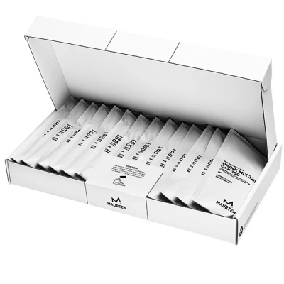 Maurten DRINK MIX 320 CAF 100 - Boîte de 14 sachets Black