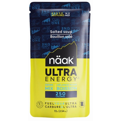 Naak Mélange énergétique pour Boisson Bouillon Salé 72g Amarillo