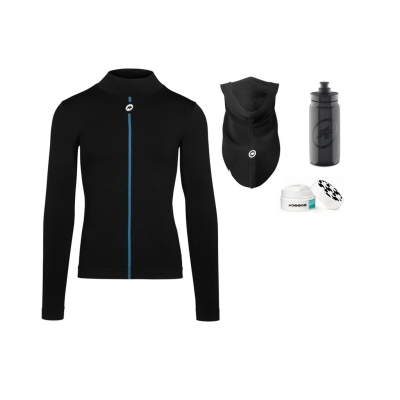 Assos Christmas Pack Winter MAN Homme Noir