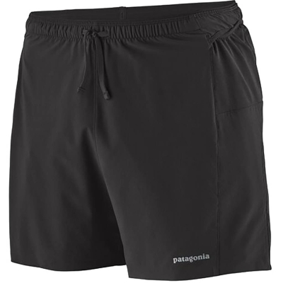 Patagonia Strider Pro Short - 5 In. Homme Noir
