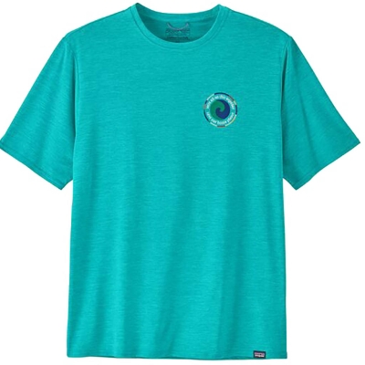 Patagonia Cap Cool Daily Graphic Shirt Hombre Azul