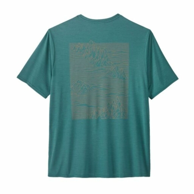 Patagonia Cap Cool Daily Graphic Shirt Hombre Azul