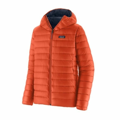 Patagonia Down Sweater Hoody Mann Orange