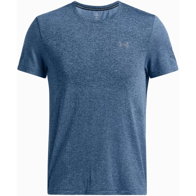 Under Armour Seamless Stride Ss Homme Bleu