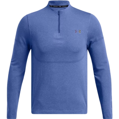 Under Armour Vanish Elite Seamless 1/4 Zp Hombre Azul