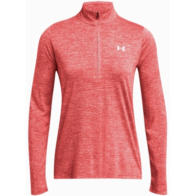 Under Armour Tech Half Zip - Twist Femme Rouge