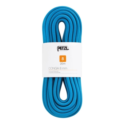 Petzl Corde Conga 8.0mm x 20m Bleu