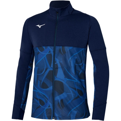 Mizuno PARIS ATHL HYBR WARM UP JACKET Men Blue