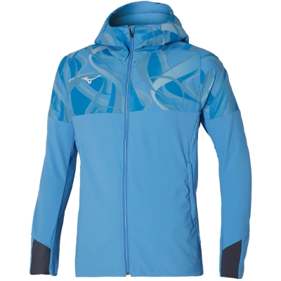 Mizuno PARIS ATHLETE HOOD JACKET Men Blue