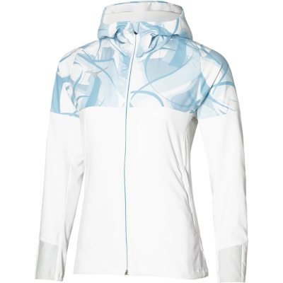 Mizuno PARIS ATHLETE HOOD JACKET Vrouw Blauw