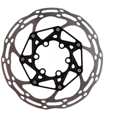 SRAM Disque Centerline 140mm Black Rounded IS (Vis Ti Incluses) 