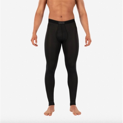 Saxx Quest Quick Dry Mesh Bottom Fly Homme Noir