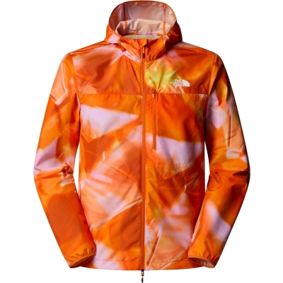 The North Face Higher Run Wind Jacket Men Orange
