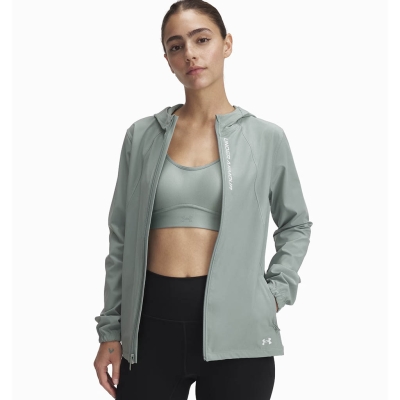 Under Armour OutRun the STORM Jacket Femme Vert