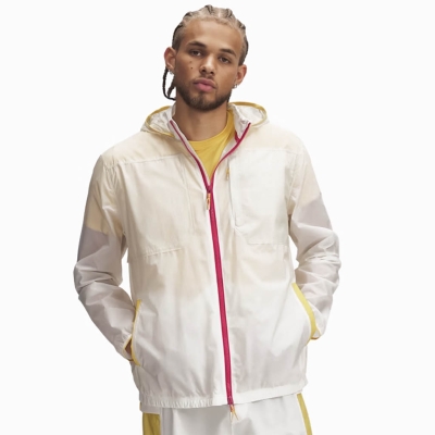 Under Armour TRAIL RUN JACKET Uomo Bianco