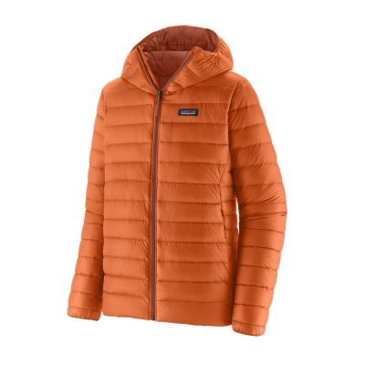 Patagonia Down Sweater Hoody Hombre Rojo