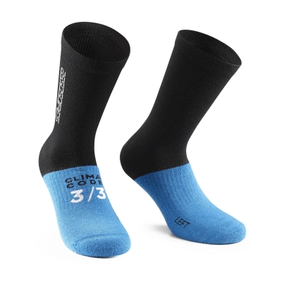 Assos Ultraz Winter Socks EVO blackSeries Negro