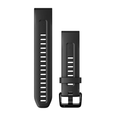 Garmin Bracelet QuickFit / 20mm / Silicone / Noir 