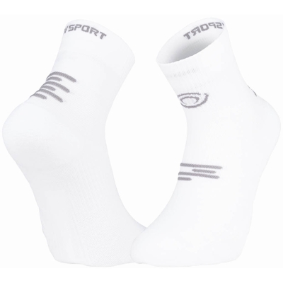 BV Sport Socquette Run Marathon.2 ”Mid” Blanc