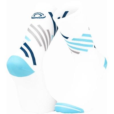 BV Sport Socquette Light Run ”Haute” Miami Azul